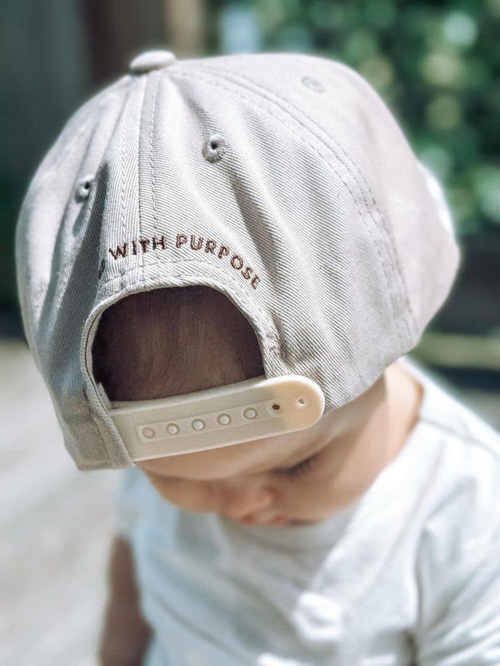 Created With Purpose™ Snapback - Stone