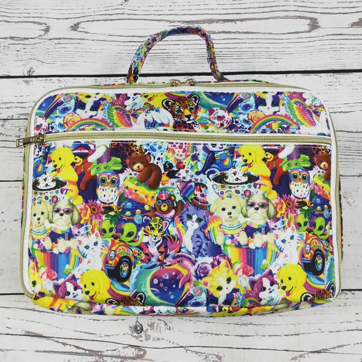 Leopard Rainbow Girls Lunch Boxes Bag